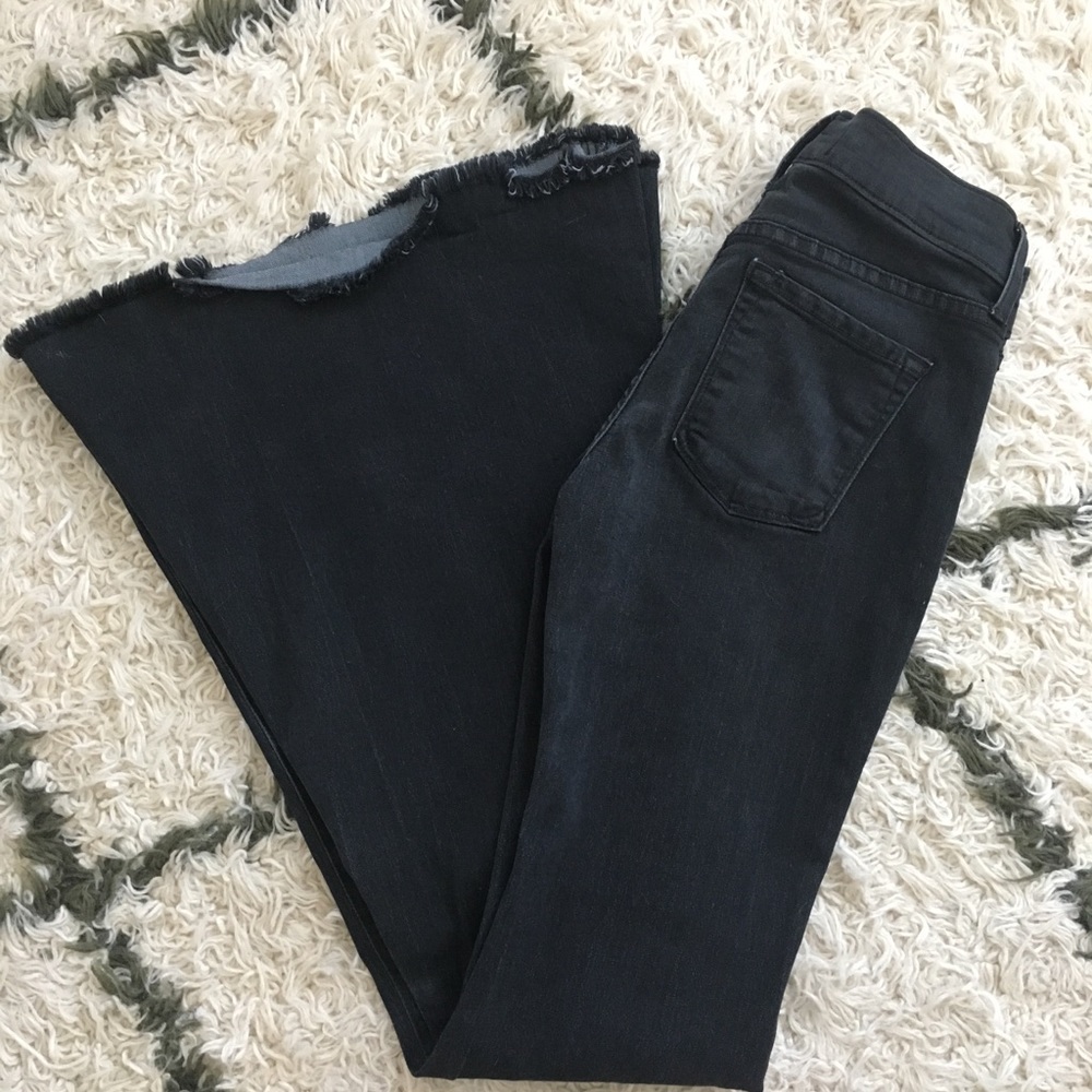 Free People black bell bottoms